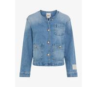 Jeansjacke BRAX "Style PARIS", Damen, Gr. 40, hellblau, Denim/Jeans, 99% Baumwolle, 1% Elasthan, Rundhals, Jacken Jeansjacke (69061023-40) hellblau