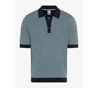 Brax Herren Strickpolo Style PASCAL navy, dunkelblau, Gr. 6XL
