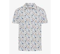 Brax Modern Fit Poloshirt Kurzarm weiss