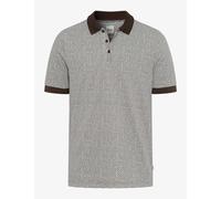 Brax Herren Polo Style PERRY chocolate, dunkelbraun, Gr. XL
