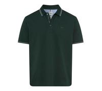 Poloshirt BRAX "Style PETE", Herren, Gr. XXL (56), grün (dunkelgrün), 96% Baumwolle, 4% Elasthan, Kurzarm, Shirts (37348931-XXL) dunkelgrün