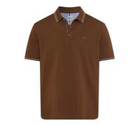 Brax Herren Polo Style PETE teak, braun, Gr. XXL