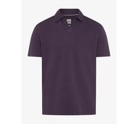Poloshirt BRAX "Style PRINCETON", Herren, Gr. L (52), lila, 100% Baumwolle, Shirts (18134048-L) lila