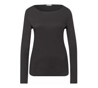 Street One Damen Basic Langarmshirt Braun Größe 38