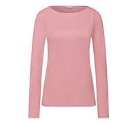 Street One Langarmshirt Style Lanea Damen Gr. 40 puderrosa Jersey 50%Baumw./50%Modal U-Boot