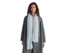 Style & Republic Damen Kaschmir Schal aus 100% Cashmere - dein kuscheliger Premium Schal für stilvolle Herbst- & Winter-Momente - Pastel blau Melange