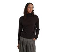 Style & Republic Damen Rollkragenpullover aus 100% Kaschmir, Regular-Passform, stilvoller Premium-Cashmere-Strickpullover für Herbst und Winter, Coffee S