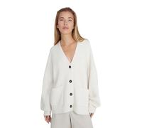 Style & Republic Damen V-Neck Kaschmirblend Cardigan aus 90% Merinowolle & 10% Kaschmir - Dein kuscheliger Premium Langarm Strickjacke für stilvolle Herbst & Winter, Champagne M