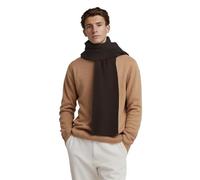 Style & Republic Herren Schal aus 90% Merinowolle und 10% Kaschmir | edler Schal aus feinster MerinoMerinowolle und Kaschmir, Coffee, One size