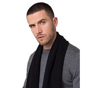 Style & Republic Herren XL-Schal aus 100% Kaschmir, Premium Cashmere-Strick für Stilvolle Herbst & Winter - 52 cm x 172 cm