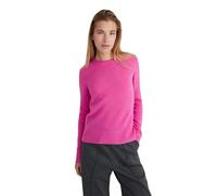 Style & Republic Kaschmir Pullover-Damen elegant aus 100% Cashmere - Dein kuscheliger Premium Strickpullover für stilvolle Herbst- & Winter-Momente - Fuchsia L