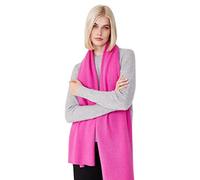 Style & Republic Kaschmir Schal Damen aus 100% Cashmere - dein kuscheliger Premium Schal für stilvolle Herbst- & Winter-Momente - Fuchsia