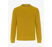 Brax Herren Strickpullover Style ROY safran, dunkelgelb, Gr. XXXL
