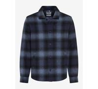 Brax Regular Fit Hemdjacke blau, Kariert