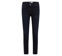 Comfort-fit-Jeans CECIL, Damen, Gr. 28, Länge 30, dunkelblau schwarz washed, Jeans, 82% Baumwolle, 17% Polyester, 1% Elasthan, unifarben, knöchellang, Jeans (13595247-28) dunkelblau schwarz washed