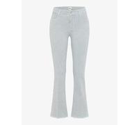 5-Pocket-Jeans BRAX "Style SHAKIRA S BOOT", Damen, Gr. 44K (22), Kurzgrößen, grau (hellblau), Denim/Jeans, 89% Baumwolle, 8% Polyester, 3% Elasthan, Jeans 5-Pocket-Jeans (98777151-22) hellblau
