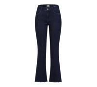 Style Shakira S verkürzte Five-Pocket Jeans in Einer Free to Move Light Qualität mit ausgestelltem Bein