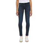 Slim-fit-Jeans MUSTANG "Shelby Slim" Gr. 32, Länge 32, blau (882 dunkelblau) Damen Jeans 5-Pocket-Jeans (61464731-32) 882 dunkelblau