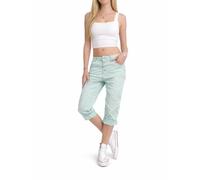Style-Station Damen Boyfriend Jeans Baggy Haremshose Caprihose Bermudas Kurz XS 34 S 36 M 38 L 40 XL 42