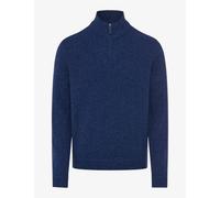 Brax Herren Strickpullover Style STEFFEN baltic, Blau, Gr. L