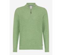 Brax Herren Strickpullover Style STEFFEN herb Grün Oliv, grün - oliv, Gr. L