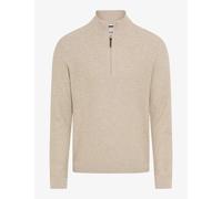 Brax Herren Strickpullover Style STEFFEN beach, Beige, Gr. L