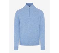 Brax Herren Strickpullover Style STEFFEN heaven, hellblau, Gr. M