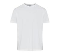 Brax Fashion Jerseyhemd Modern Fit Weiß Einfarbig