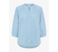 Shirtbluse BRAX "Style VELIA", Damen, Gr. 38, dunkelblau, Web, 100% Baumwolle, Blusen (99718726-38) dunkelblau