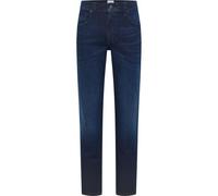 Stretch-Jeans MUSTANG "Style Washington Straight", Herren, Gr. 40, Länge 30, grau (medium schwarz), Denim/Jeans, Obermaterial: 99% Baumwolle, 1% Elasthan, casual, relaxed fit lang, Jeans (69556417-40)