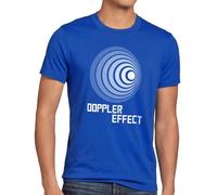 style3 Doppler Effect Herren T-Shirt, Größe:XL, Farbe:Blau