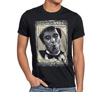 style3 Drug Money Tony T-Shirt Herren Pacino Pablo US, Größe:L