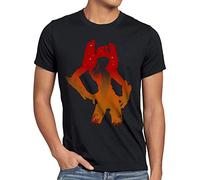 style3 EVA-02 Psycho Herren T-Shirt Engel Anime japanisch, Größe:3XL