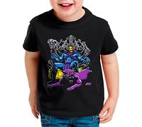 style3 Evil Panthor Kinder T-Shirt he Master Universe man Anime, Größe:140