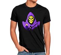 style3 Grayskull vs Eternia Herren T-Shirt he Master Universe man Anime, Größe:XXL