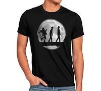 style3 Mattata Moon Herren T-Shirt denji man Anime Manga Cosplay Chainsaw Devil, Größe:XXL