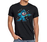 style3 Mega Pixel Level Herren T-Shirt lite Smash NES 8bit, Größe:XXL