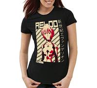 style3 Rei Evangelion Damen T-Shirt Shinji tokyo3 neon Genesis, Größe:L