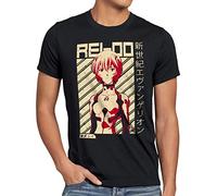 style3 Rei Evangelion Herren T-Shirt Shinji tokyo3 neon Genesis, Größe:L