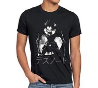 style3 Shinigami Ryuk Herren T-Shirt Death Notizbuch Anime Manga Yagami Note, Größe:XL