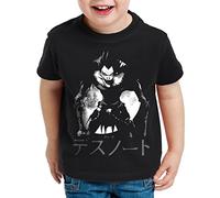 style3 Shinigami Ryuk T-Shirt für Kinder Death Notizbuch Anime Manga Yagami Note, Größe:152