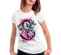 style3 Shinobu Butterfly Damen T-Shirt Anime Japan Manga, Größe:M
