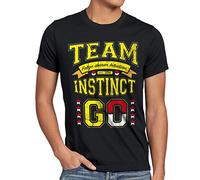 style3 Team Gelb Instinct Herren T-Shirt Intuition Instinkt