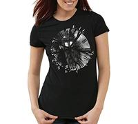 style3 Time Crash Tar Dis Damen T-Shirt zeitreise Serie Polizei notrufzelle, Größe:M