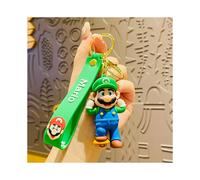 (StyleB) Cartoon Der Super Mario PVC Schlüsselanhänger Tasche Anhänger Autoschlüssel Zubehör Fans Geschenke