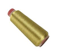 Stylebest Strapazierfähiges Nähgarn aus Buntem Polyester Zum Nähen und Basteln Im Haushalt, 1 Spule (Gold)