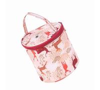 Stylebest Strick-Aufbewahrungstasche, Umweltfreundliches, Wasserdichtes Garnetui für Reisen und Zuhause, 600D-Material mit Aufbewahrung für Häkelnadel und Stricknadel (Kleines Fass)