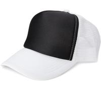 styleBREAKER "5-Panel Mesh Cap" 1 Stk. (61134926-0) schwarz, weiß