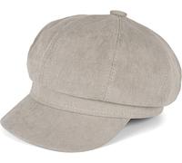 Ballonmütze STYLEBREAKER "Weiche Ballonmütze Einfarbig", Damen, grau (hellgrau), Obermaterial: 100% Polyester PES., Modisch, Mützen (37017045-0) hellgrau