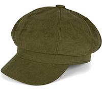 Ballonmütze STYLEBREAKER "Weiche Ballonmütze Einfarbig", Damen, grün (oliv), Obermaterial: 100% Polyester PES., Modisch, Mützen (93144450-0) oliv